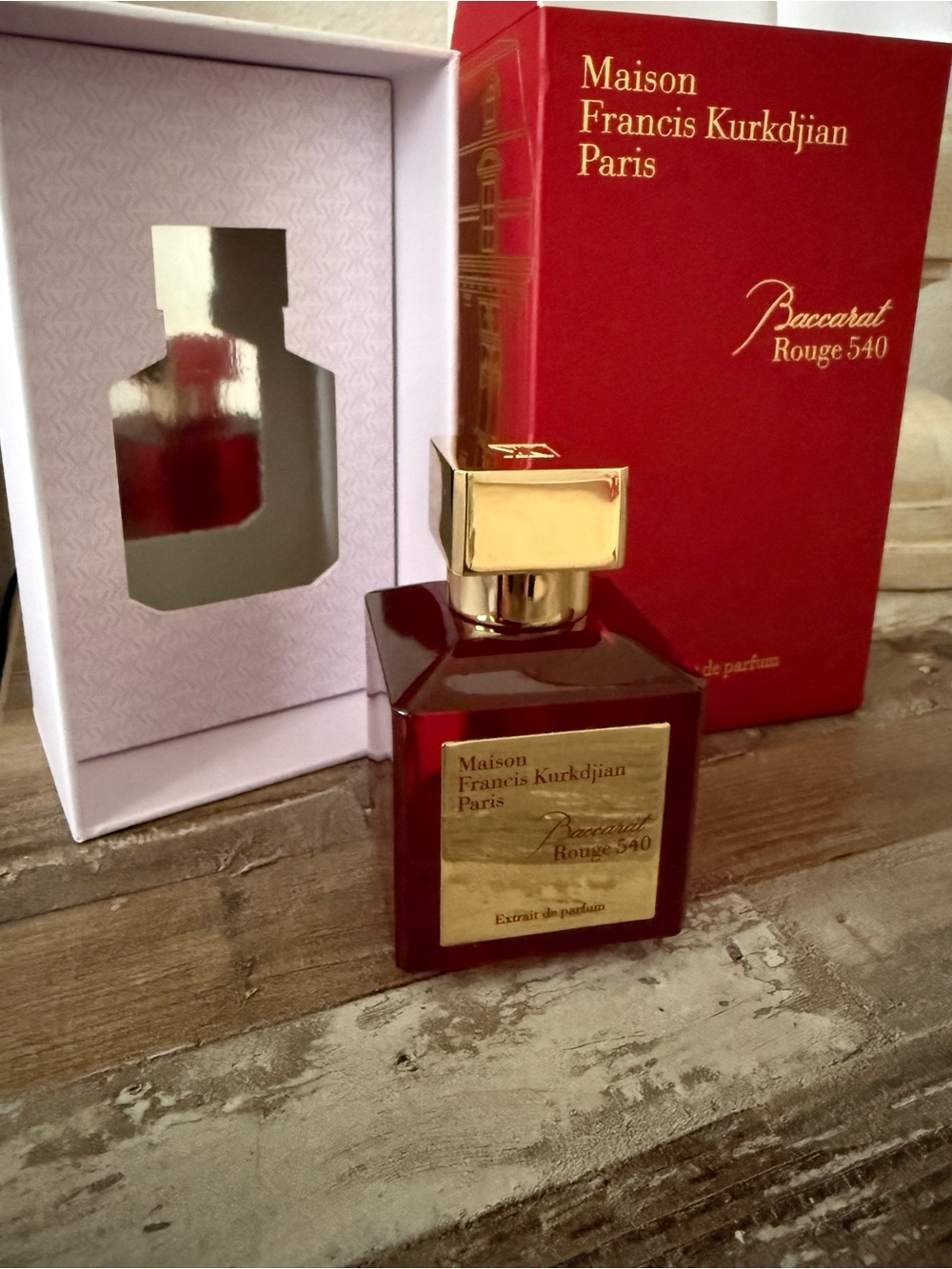 Authentic Maison Francis Kurkdjian Baccarat Rouge 540 Extrait de Parfum 2.4fl oz